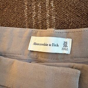 Abercrombie & Fitch Sloane Crepe Tailored Trousers